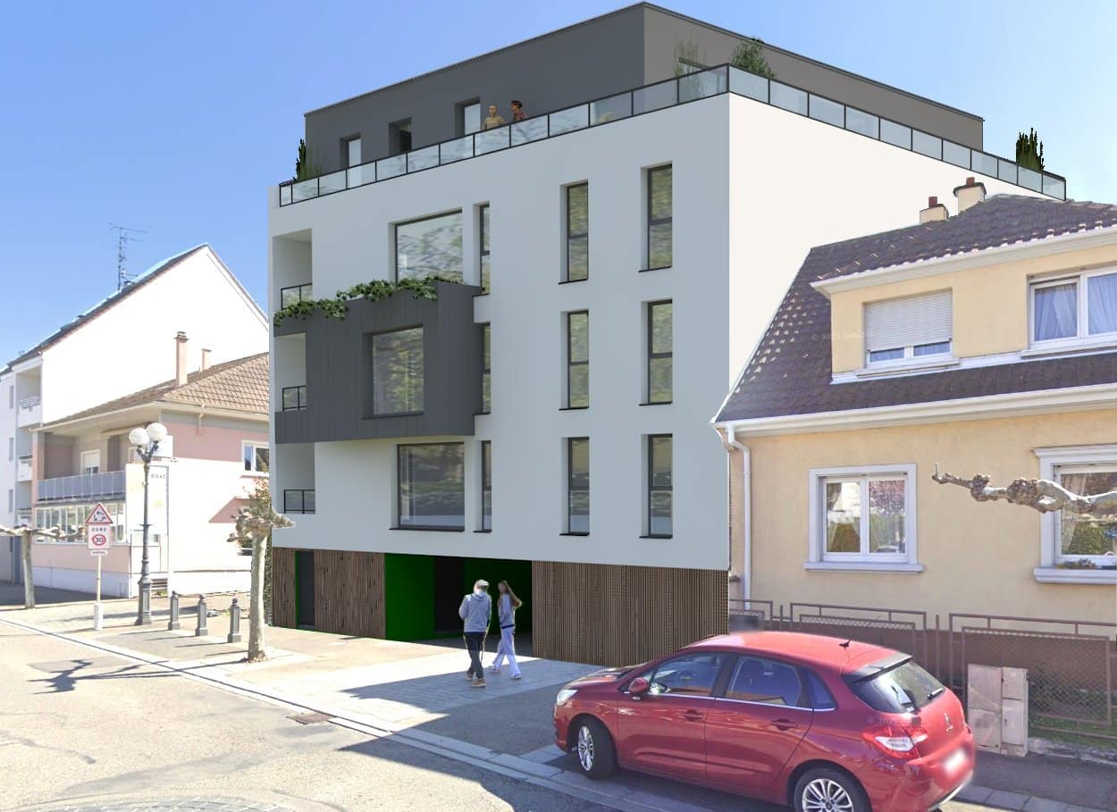 Projet de Construction Haut-Rhin 8 logements Riedisheim - Batige