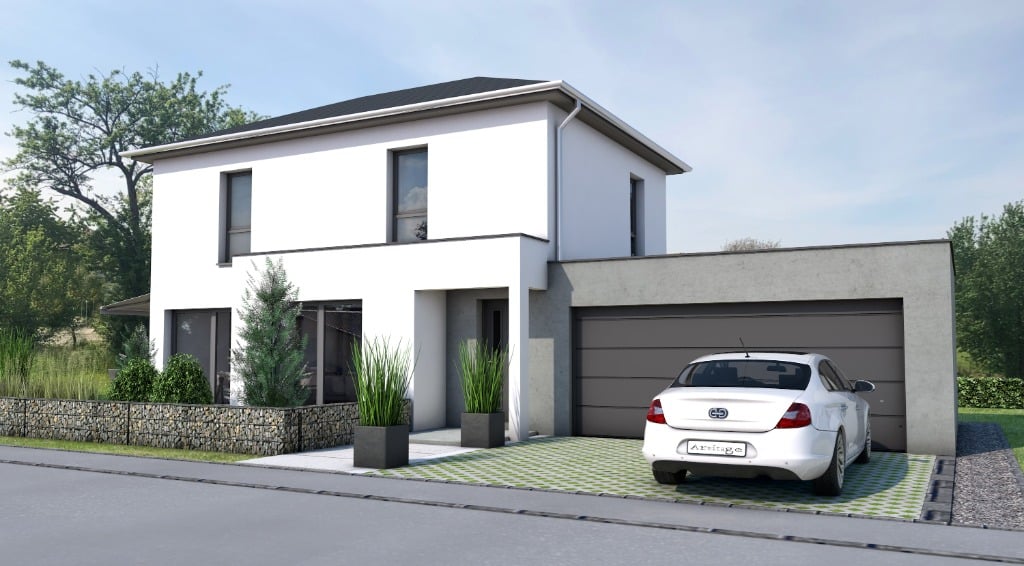maison sur mesure haut-rhin en alsace - riedisheim - batige