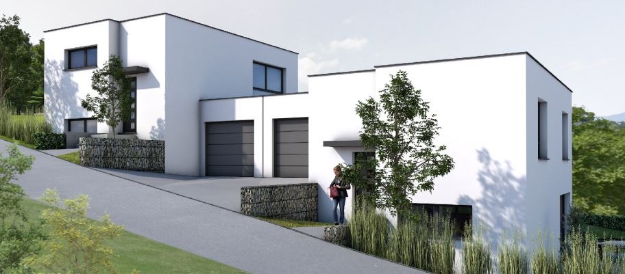 Maisons jumelées - Soultzmatt 262 m² - Batige - Constructeur maison jumelée